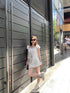 Summer Square Neck Lace Ribbon Puff Sleeves Blouse